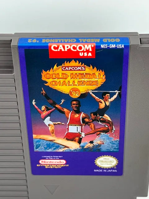 Capcom's Gold Medal Challenge 92 Nintendo Nes