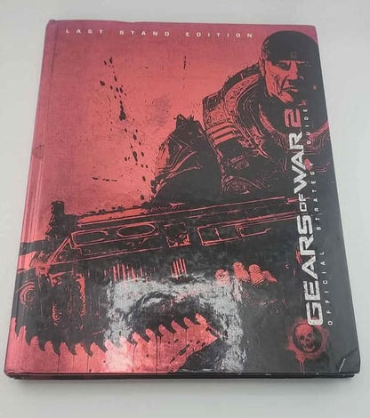 Gears of War 2 BradyGames Hardcover Strategy Guide brady games