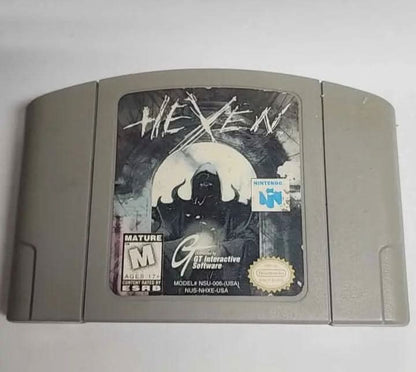 HEXEN NINTENDO 64 N64 GT Interactive