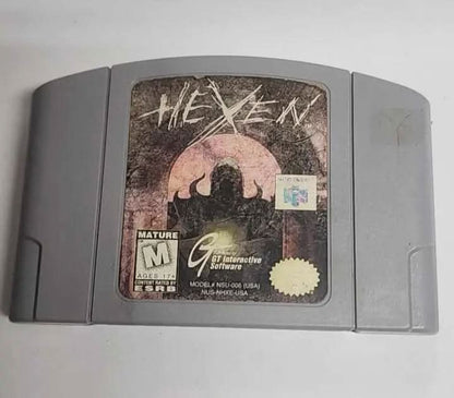 HEXEN NINTENDO 64 N64 GT Interactive