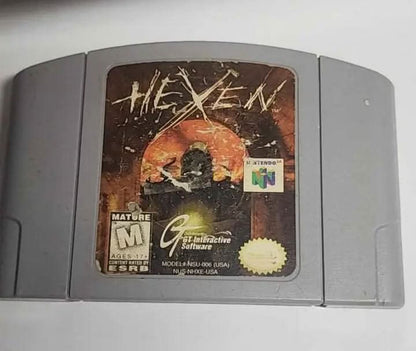 HEXEN NINTENDO 64 N64 GT Interactive