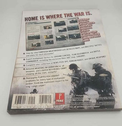 Homefront Prima Strategy Guide Prima