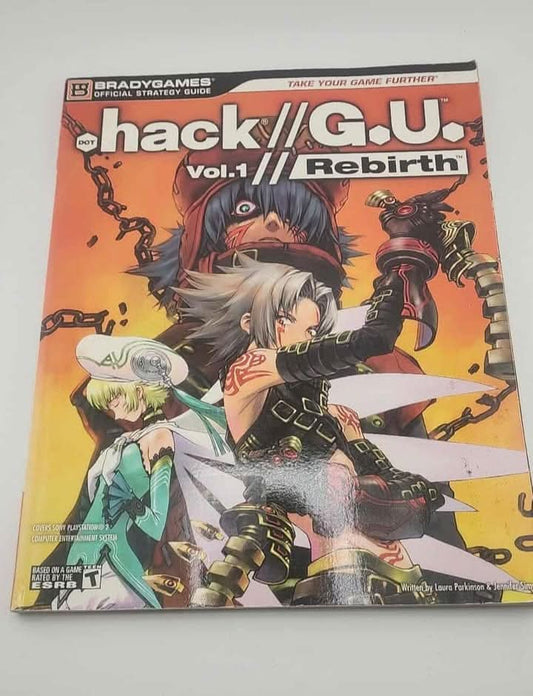 .hack G.U. Rebirth Bradygames Strategy Guide brady games