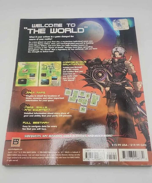 .hack G.U. Rebirth Bradygames Strategy Guide brady games