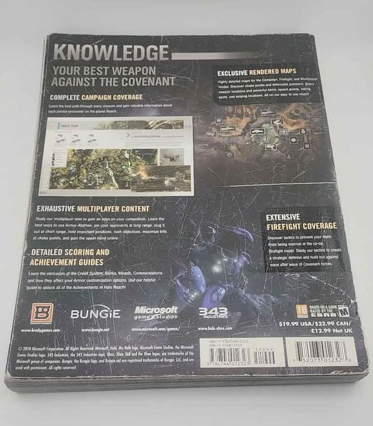 Halo Reach BradyGames Strategy Guide brady games