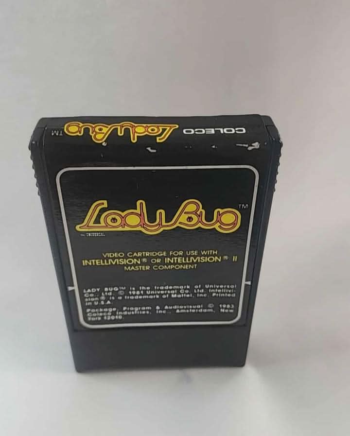 Lady Bug INTELLIVISION INTEL jeux video game-x