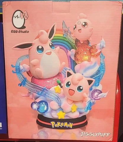Figurine EGG Studio Jigglypuff Evolution 1/6 Resin GK Painted Statue Anime Collection EN Magasin Seulement Phat