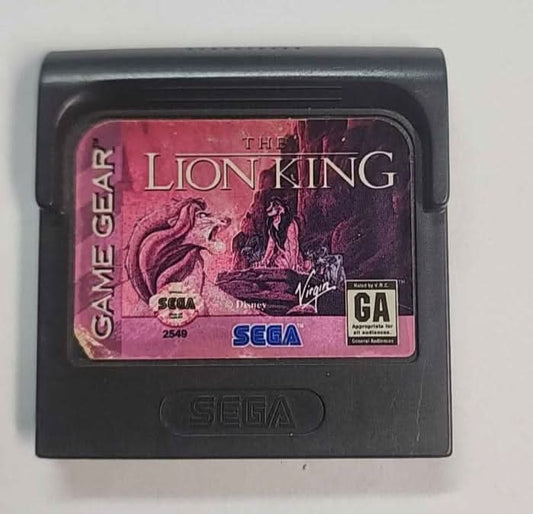 THE LION KING SEGA GAME GEAR SGG jeux video game-x
