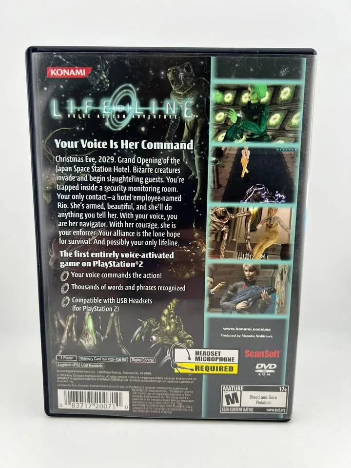 LifeLine Playstation 2 PS2