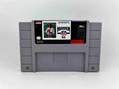 Madden NFL 94 Super Nintendo Snes