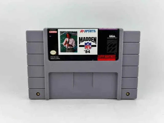 Madden NFL 94 Super Nintendo Snes