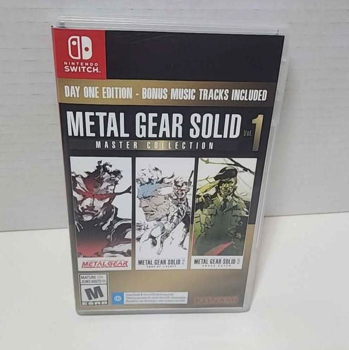 Metal Gear Solid Vol. 1 Master Collection Day One Edition Nintendo Switch Konami