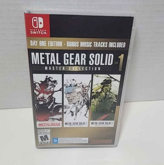 Metal Gear Solid Vol. 1 Master Collection Day One Edition Nintendo Switch Konami