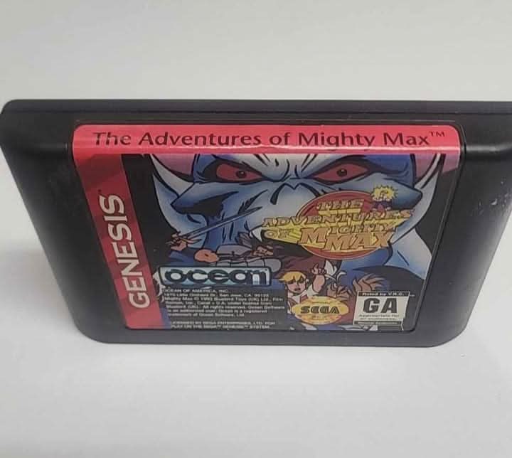 THE ADVENTURES OF MIGHTY MAX SEGA GENESIS SG sega