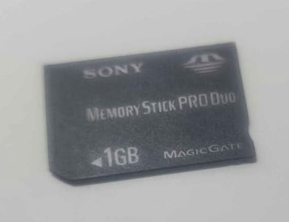 CARTE MÉMOIRE PLAYSTATION PORTABLE PSP MEMORY STICK PRO DUO sony