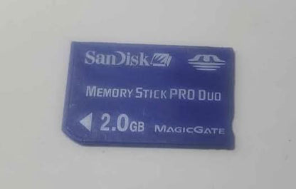 CARTE MÉMOIRE PLAYSTATION PORTABLE PSP MEMORY STICK PRO DUO sony