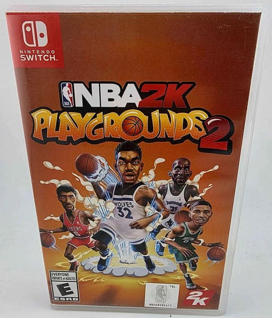 NBA 2K Playgrounds 2 Nintendo Switch jeux video game-x
