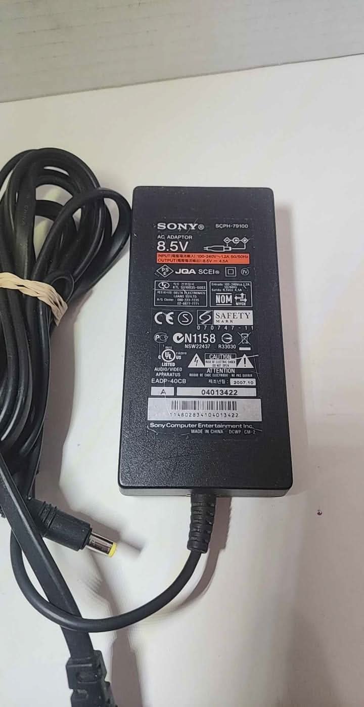 Fil courant PlayStation 2 Slim PS2 Genuine OEM AC Power Supply jeux video game-x