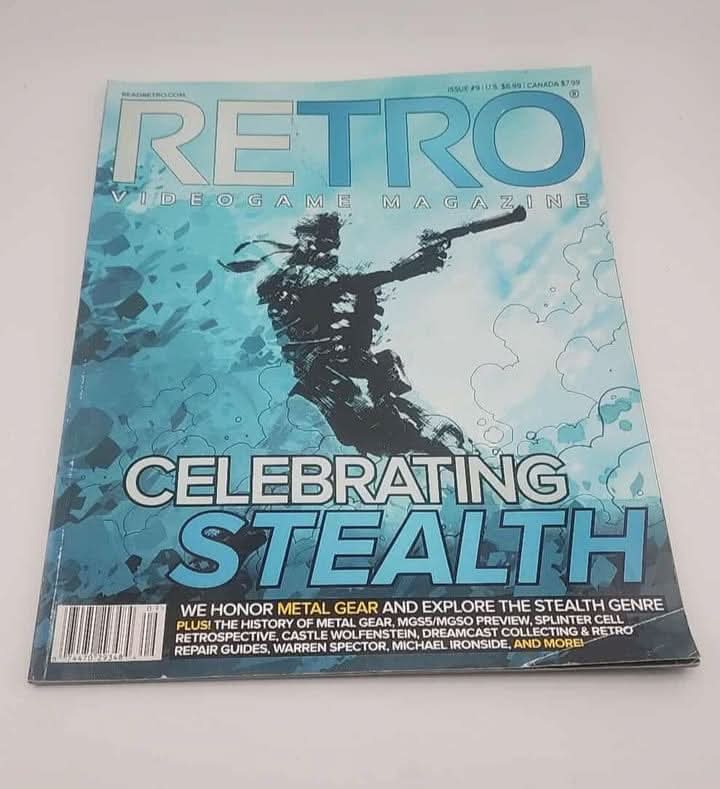 Magazine Retro Videogame Celebrating Stealth Metal Gear Issue 9 2015 ReadRetro