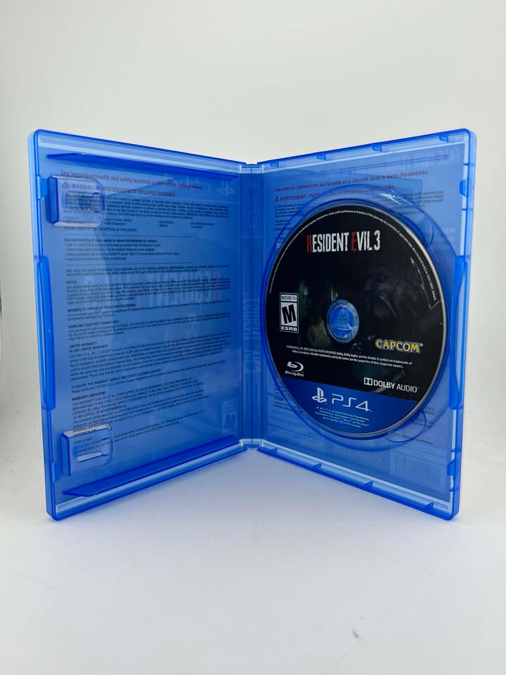 Resident Evil 3 Playstation 4 PS4