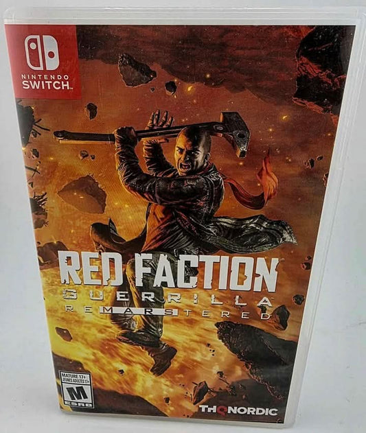 RED FACTION GUERRILLA RE-MARS-TERED (NINTENDO SWITCH) jeux video game-x