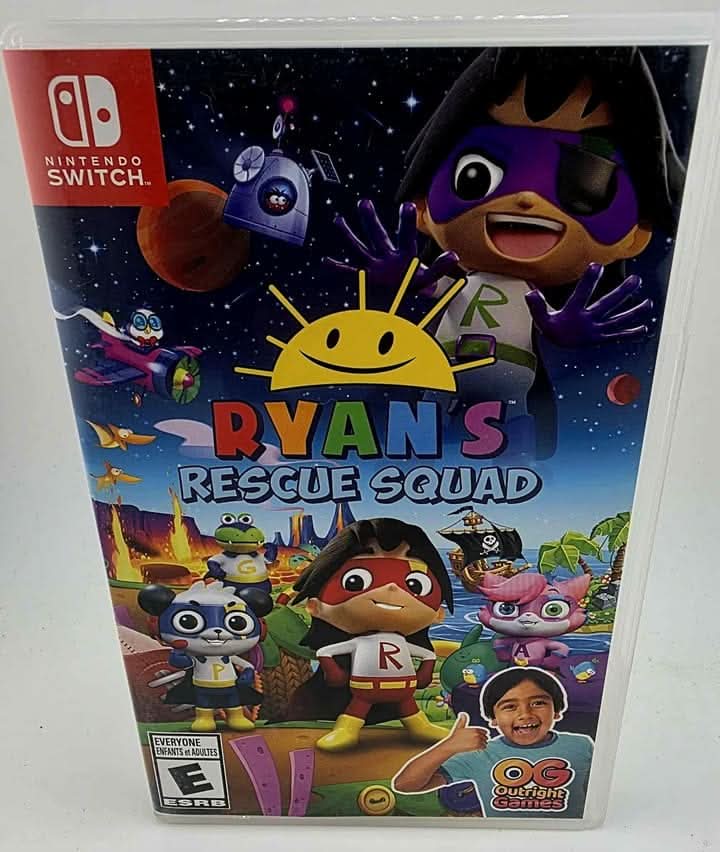 Ryan's Rescue Squad NINTENDO SWITCH game-x