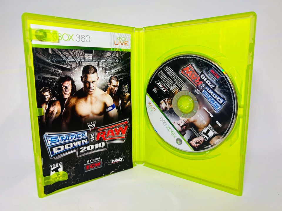 WWE SMACKDOWN VS RAW 2010 XBOX 360 X360 - jeux video game-x