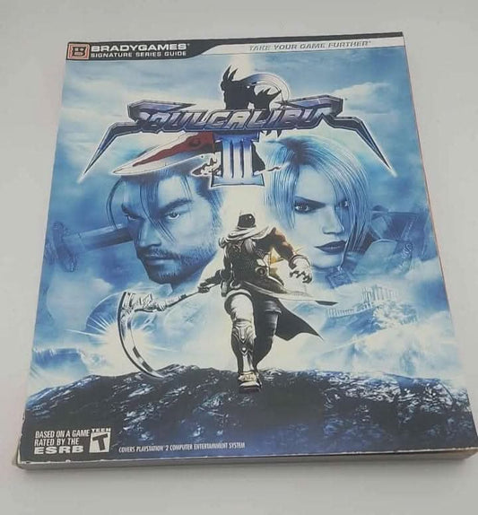 Soul Calibur III 3 BradyGames Strategy Guide brady games