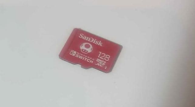 Carte MicroSDXC Nintendo Switch MICROSD jeux video game-x