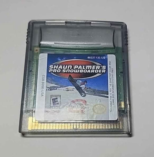 Shaun Palmers Pro Snowboarder Game Boy Color GBC jeux video game-x
