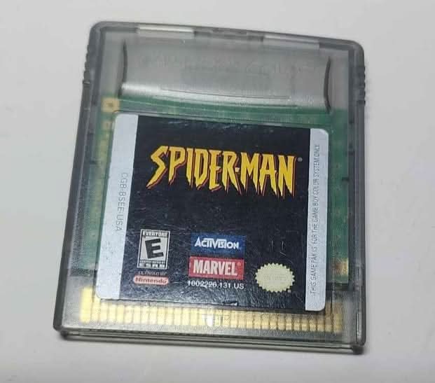 Spiderman Game Boy Color GBC nintendo
