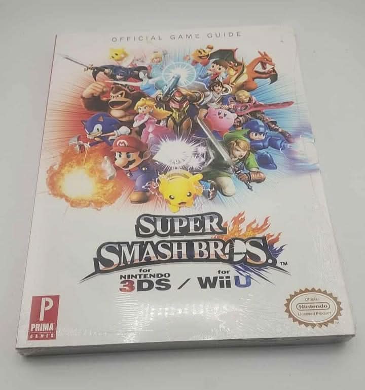 Super Smash Bros 3DS WiiU Prima Strategy Guide Prima