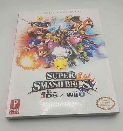 Super Smash Bros 3DS WiiU Prima Strategy Guide Prima