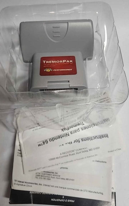 Module de vibration NINTENDO 64 N64 TREMORPAK performance