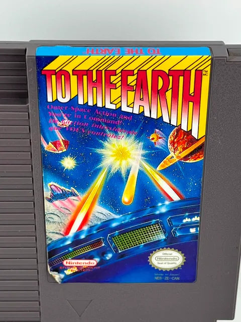 To The Earth Nintendo Nes