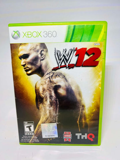 WWE 12 (XBOX 360 X360) - jeux video game-x