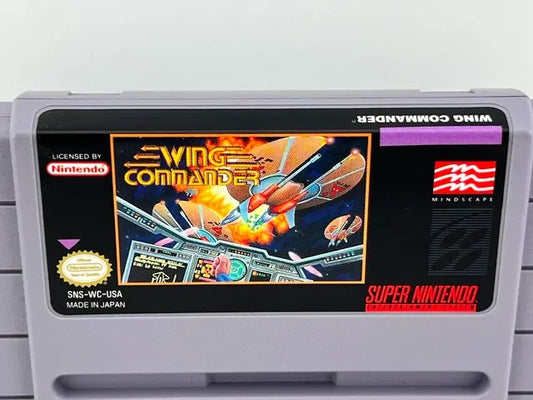Wing Commander Super Nintendo Snes