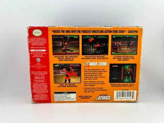 Wwf War Zone Nintendo 64 N64