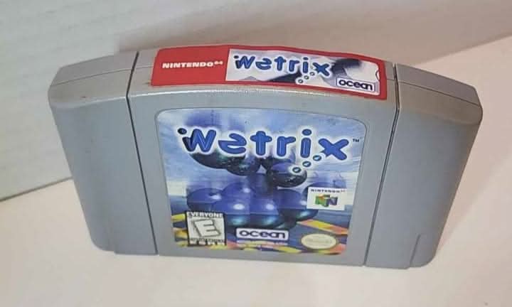 Wetrix Nintendo 64 N64 Ocean
