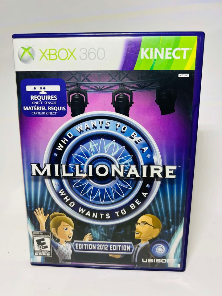 WHO WANTS TO BE A MILLIONAIRE? 2012 EDITION (XBOX 360 X360) - jeux video game-x