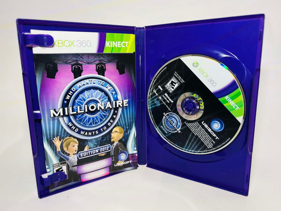 WHO WANTS TO BE A MILLIONAIRE? 2012 EDITION (XBOX 360 X360) - jeux video game-x