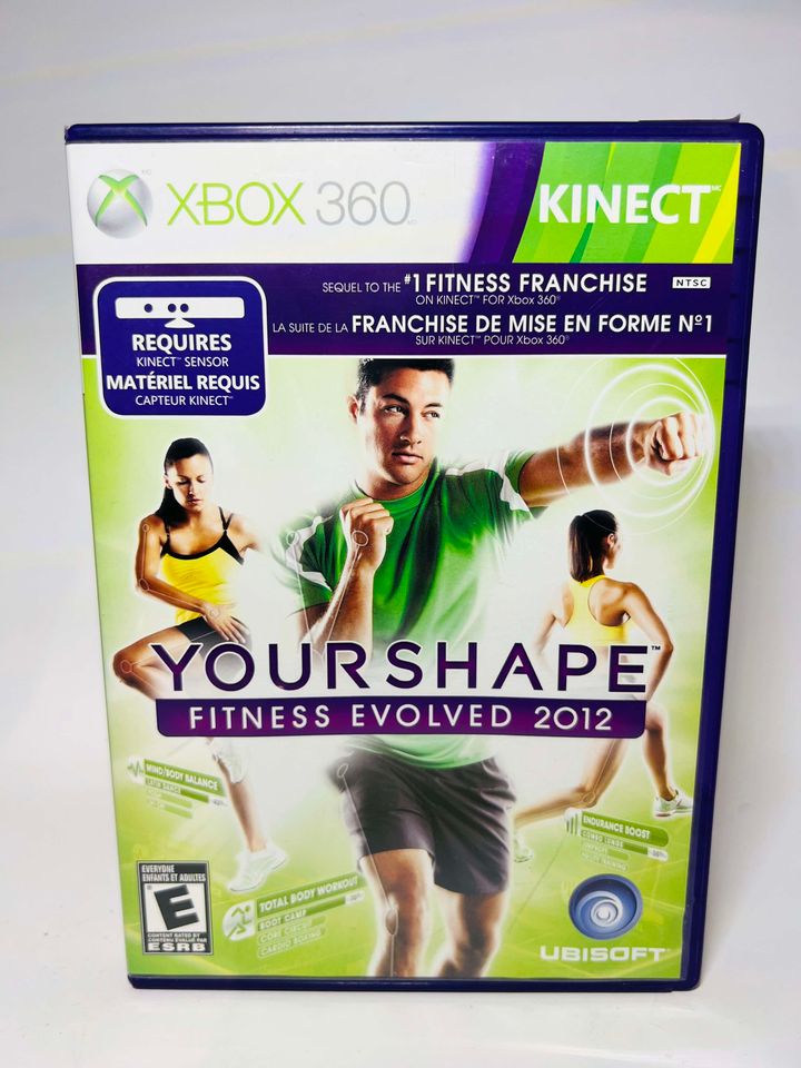 YOUR SHAPE: FITNESS EVOLVED 2012 (XBOX 360 X360) - jeux video game-x