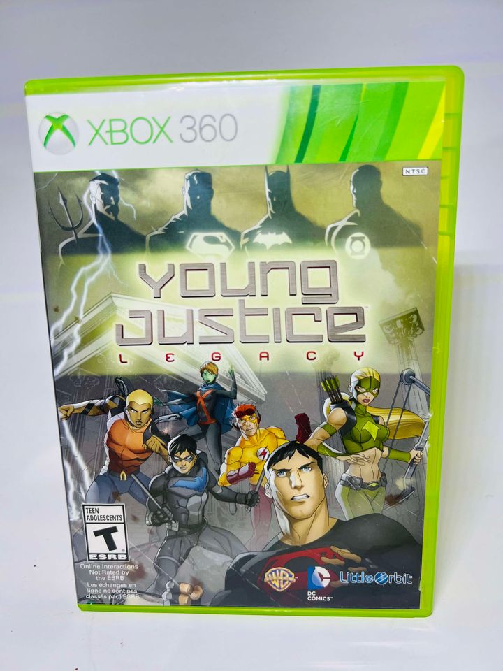 YOUNG JUSTICE: LEGACY XBOX 360 X360 - jeux video game-x