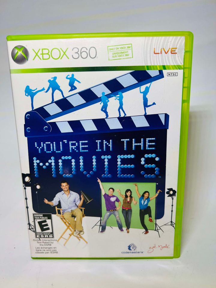 YOU'RE IN THE MOVIES (XBOX 360 X360) - jeux video game-x