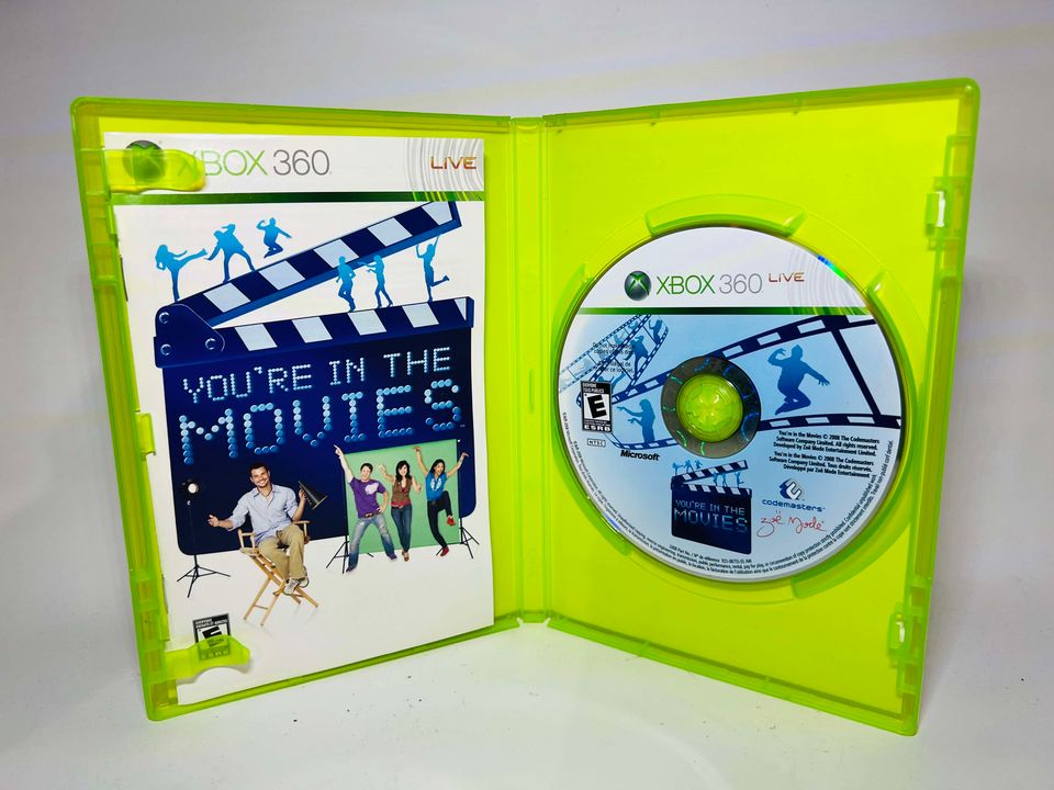 YOU'RE IN THE MOVIES (XBOX 360 X360) - jeux video game-x