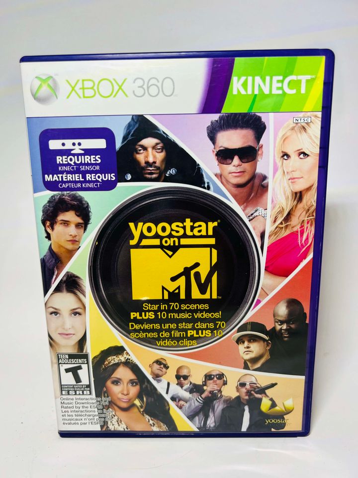 YOOSTAR ON MTV (XBOX 360 X360) - jeux video game-x