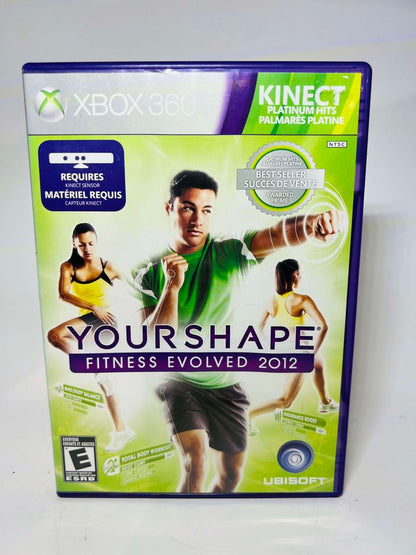 YOUR SHAPE: FITNESS EVOLVED 2012 PLATINUM HITS (XBOX 360 X360) - jeux video game-x