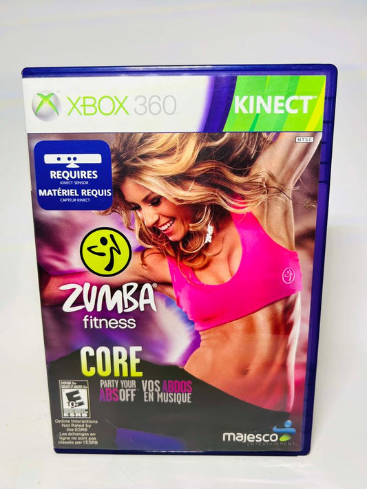 ZUMBA FITNESS CORE XBOX 360 X360 - jeux video game-x