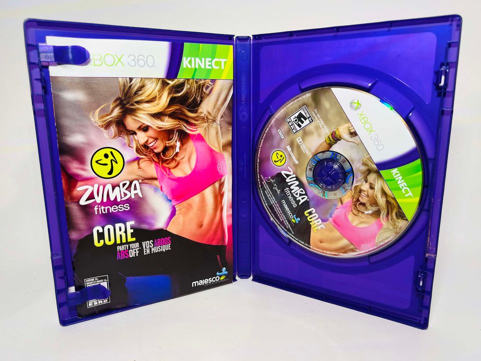 ZUMBA FITNESS CORE XBOX 360 X360 - jeux video game-x