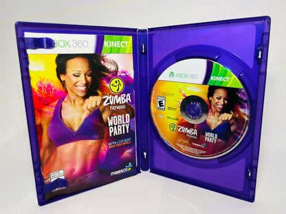 ZUMBA FITNESS WORLD PARTY XBOX 360 X360 - jeux video game-x